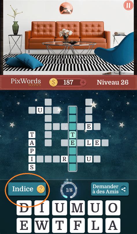 The game consists of finding words corresponding to. . Pixwords scenes